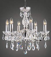 Crystal chandelier Simone, 6lights