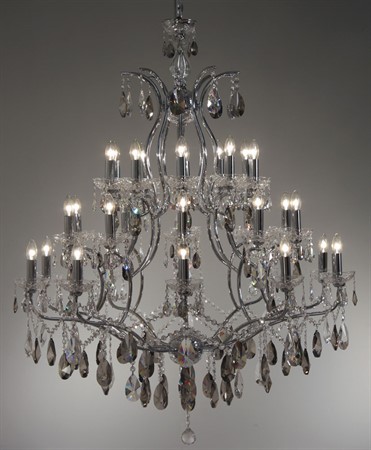 Crystal chandelier Althea, 30lights